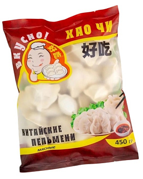 Пельмени китайские мясные 450 г ХАО ЧИ