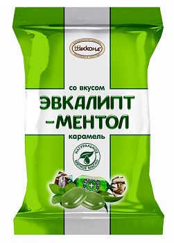Карамель АККОНД Эвкалипт ментол 50г