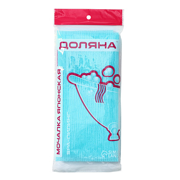 Мочалка для тела Японская 85см цвет МИКС 1522315