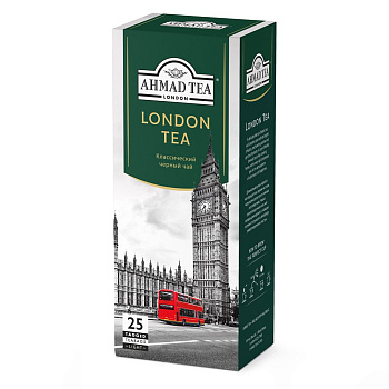Чай AHMAD TEA London Tea Классический черный 45г (25пак*1,8г)