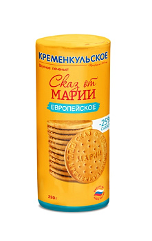 Печенье КРЕМЕНКУЛЬСКОЕ Сказ от Марии Европейское туба 220г