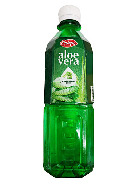 Напиток АЛОЭ ВЕРА Crispo б/а с кусочками фруктов 0,5л пэт