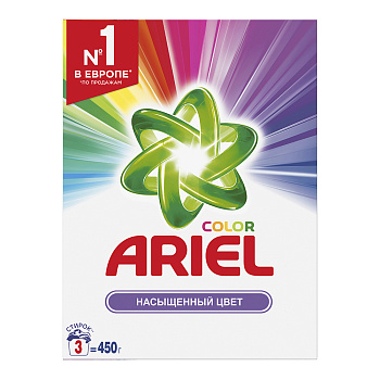 Порошок ARIEL автомат Колор де люкс 450г