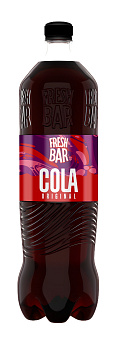 Напиток FRESH BAR Кола Ориджинал с/газ 1,5л п/б