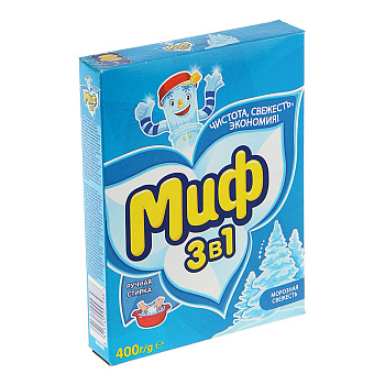 Порошок МИФ р/с Морозная свежесть 400г