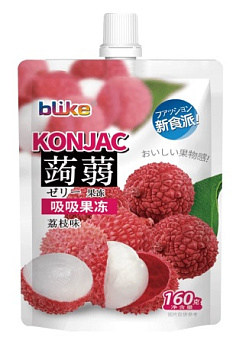 Желе BLIKE мармеладное Личи 160г м/у