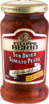 Соус FILIPPO BERIO Песто с томатами 190г с/б