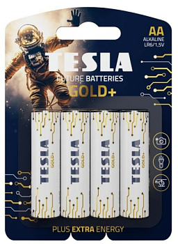 Батарейка TESLA GOLD+ AA 4 PCS