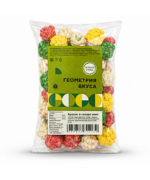Арахис Геометрия Вкуса в сахаре микс 150г