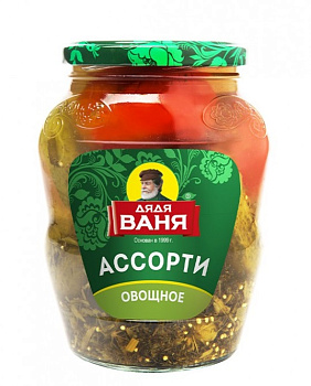 Ассорти овощное ДЯДЯ ВАНЯ 680мл