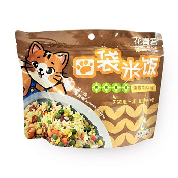 Рис б/п FOOD RICE со вкусом говядины 155г пакет