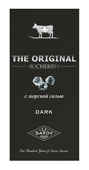 Шоколад BUCHERON горький c морской солью 90г