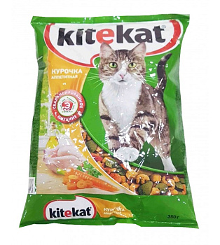 Корм KITEKAT Курочка аппетитная 350г