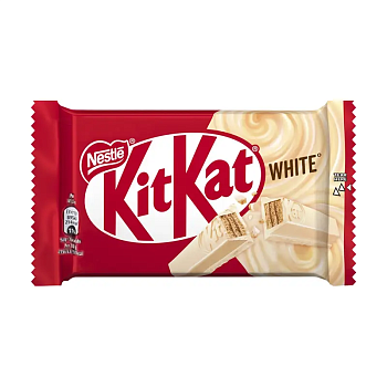 Шоколад KitKat белый с хрустящей вафлей 41,5гр
