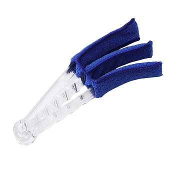 Щетка д/жалюзи 21*7*3см насадка из микрофибры цвет МИКС 654752