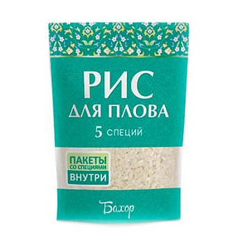 Крупа рис БАХОР для плова 5 специй 700г