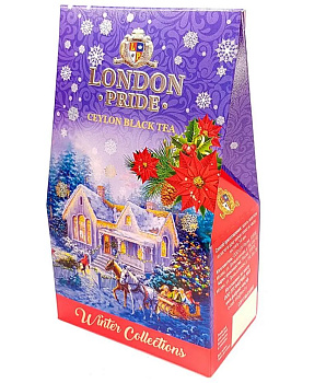 Чай LONDON PRIDE черный кр/листовой Зимняя коллекция 100г п/у