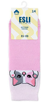 Носки дет Конте 24с-74 esli р14 светло-розовый 754