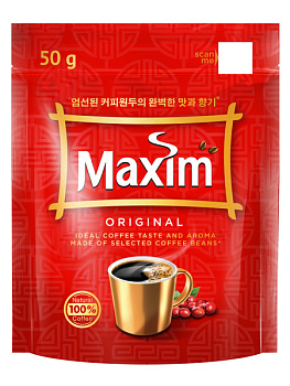 Кофе MAXIM Оригинал раств.сублимир. 50г пакет