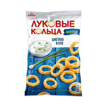Луковые кольца Русскарт Лук и сметана 40г