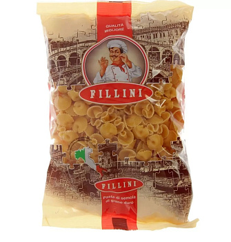 Макаронные изделия Фунгетто 500г., группа  А  ТМ FILLINI