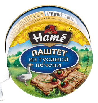 Паштет HAME из гусиной печени алюм 105г 