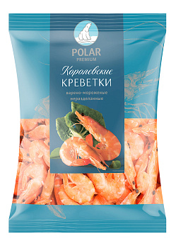 Креветки королевские н/р в/м 31/40 Полар 800г