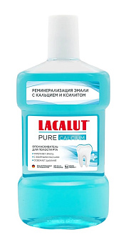 Ополаскиватель для полости рта LACALUT® PURE Calcium 475 мл