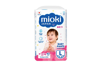 Подгузники-трусики Marabu L 9-14кг 42шт