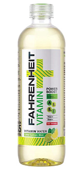 Напиток Фаренгейт со вкусом лимона-лайма обогащенный витаминами без сахара н/газ 0,5л п/б