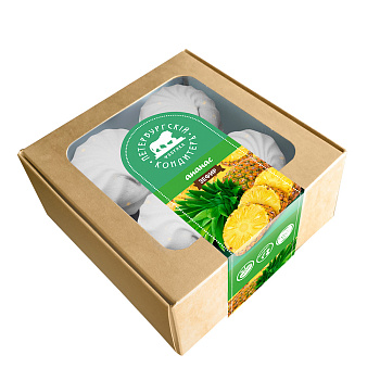 Зефир ФПК Ананас с кусочками ананаса 200г