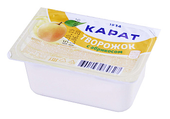 Творожный продукт Творожок терм фрукт с наполн Абрикос м.д.ж. 9% 100г