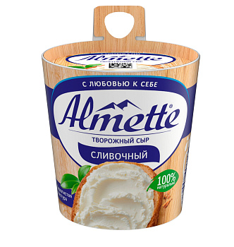 Сыр творожный ALMETTE сливочный 60% 150г Продукт без ЗМЖ