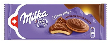 Бисквит MILKA Jaffa Chocolate 128г 