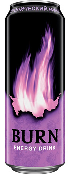 Напиток энергетический BURN тропический микс  0,449л ж/б