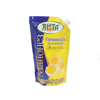 Майонез ЯНТА Провансаль 400г дой/пак