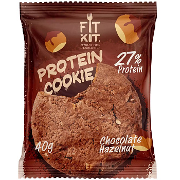 Печенье FIT KIT протеиновое Шоколад-фундук 40г