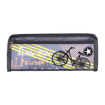 Пенал школьный на молнии 2 отделения Спорт МИКС 2924158