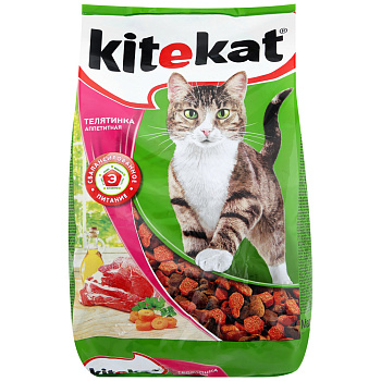Корм KITEKAT Телятина аппетитная 800г